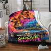 Grand Theft Auto Blanket Soft & Cozy Great for Sofa Chair Seaside All-Season Use Warmthful Decor Unique Gift for Family and Friends Camping