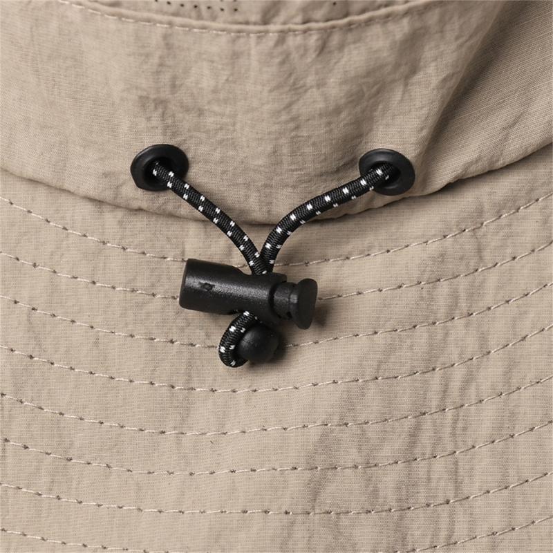 Comfortable Sun Hat For Men And Women With Wide Brims Sun Protection Breathable Fishing Cap for Outdoor Hiking Camping