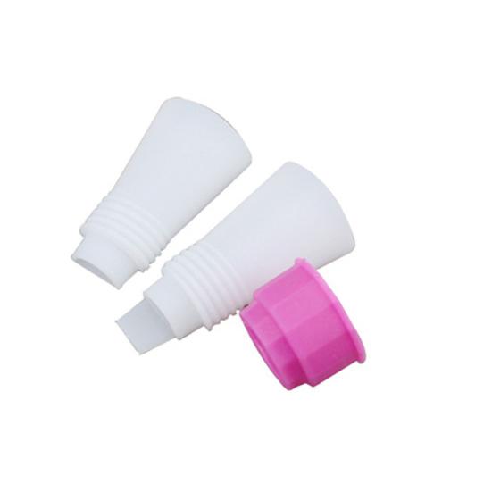 5Pcs Dual-color Tube Converter Tip Cream Bag Nozzles Fondant Cake Cupcake Decor