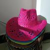 Women's Cowboy Straw Hat 2024 New Western Cowboy Sun Hat Spring Knight Hat Men's Jazz Hat Summer Cowboy Hat Sombrero Hombre