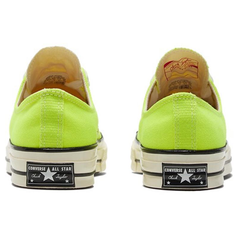 Converse 1970s 1970s Comfortable and Versatile Low-top Canvas Shoes Unisex 'Venom Lemon'