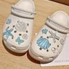 1 Set Diy Clogs Sandals Garden Shoe Decor Cute Starfish Shell Resin Shoe Charms Accessories Buckles Beach Bag Pins Girls Gifts