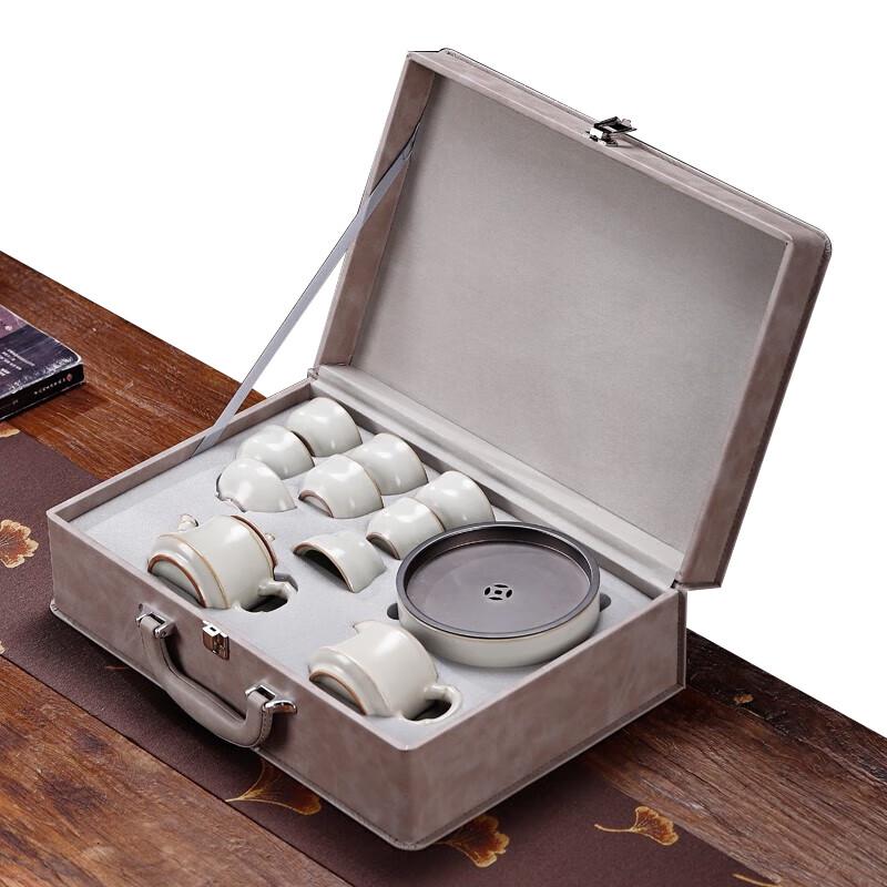 Bafangli Step-by-Step Promotion 11-Piece Pottery Tea Set