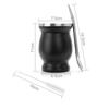 3Pcs Rustless Steel Insulated Cup Double Wall Coffee  Mug Lightweight Drinking Cup  Sports Hydration