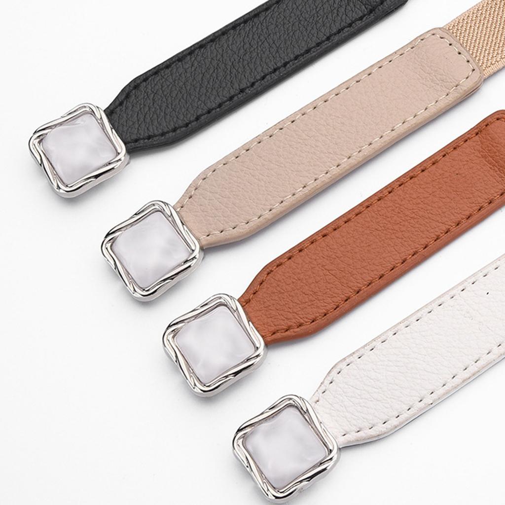 Simple Elastic Waist Belt For Women Dress Comfortable And Adjustable Stretchy Waiststrap For Various Occasion and Outfit