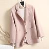 2025 A/W Women's Slim Fit Pure Wool Cashmere Short Coat