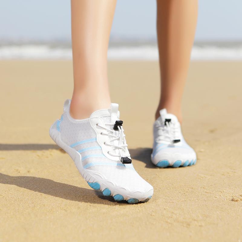 Rutschfeste Wat-Sportschuhe für Damen und Herren, Schnelltrocknende Aqua-Schuhe zum Schwimmen, Leichte, atmungsaktive Wassersneaker für Canyoning, Angeln, Surfen