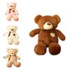 Genuine Teddy Bear Plushie With Silk Ribbon Perfect Gift For Baby Showers And Birthdays