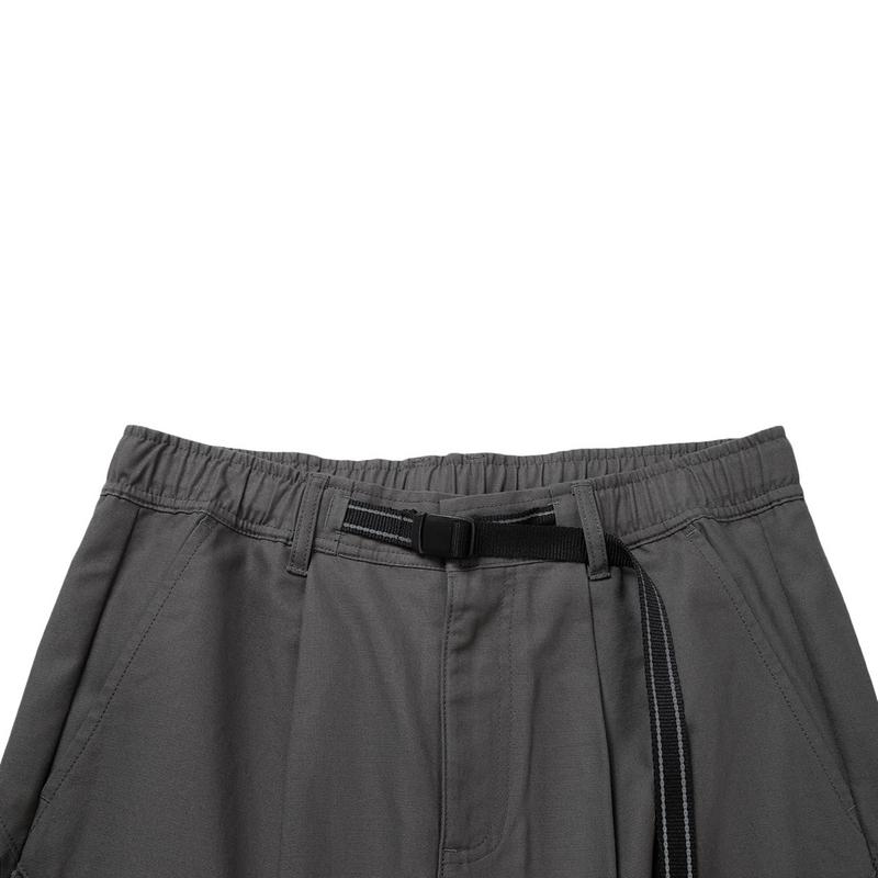 Li Ning Outdoor CF Reflective Loose Straight Leg Casual Pants Men Pants AKXV321-1