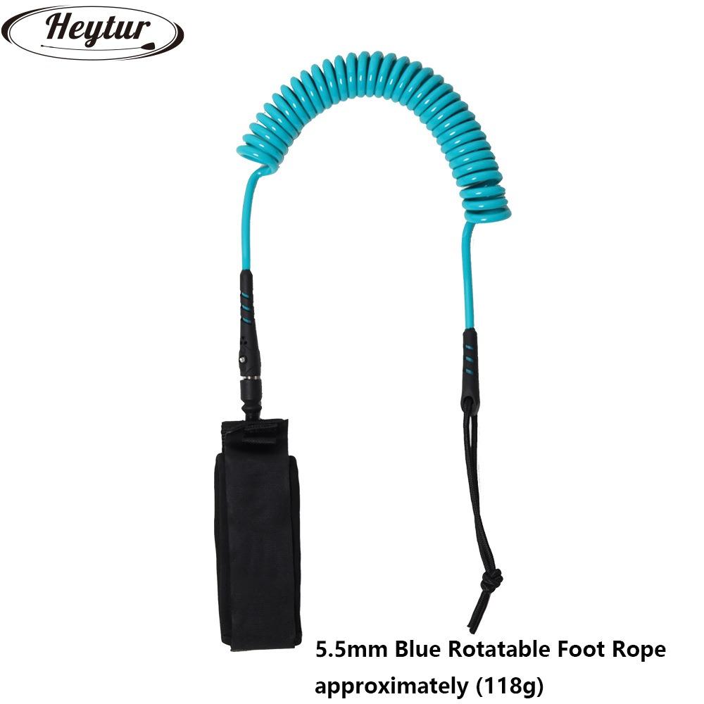 TPU Elastic Sup Board Foot Leg Rope 5mm/5.5mm Surfboard SUP Foot Rope Climbing Accessories