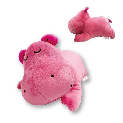 SK Japan Tabekko Animals Sleeping Plush Toy S Hippopotamus