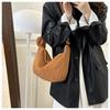 Stylish Tote Bag With Coin Purse Urban Minimalist Fashion Soft Corduroy Material Various Colors