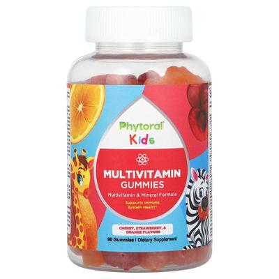 Children's Multivitamin Gummies, Cherry, Strawberry & Orange, 90 Gummies