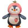 Cute Fruit Penguin Plush Toy Animal Zoo Couple Penguin Doll Baby Sleep Soothing Rag Doll 25cm 40cm 70cm 90cm