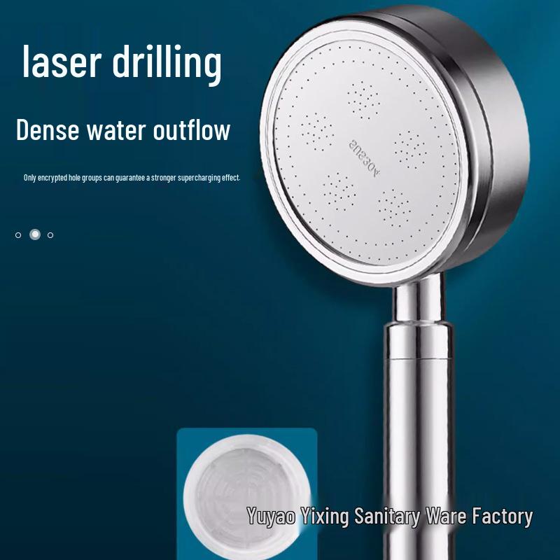 304 Stainless Steel High-Pressure Rain Shower Head for Bathroom