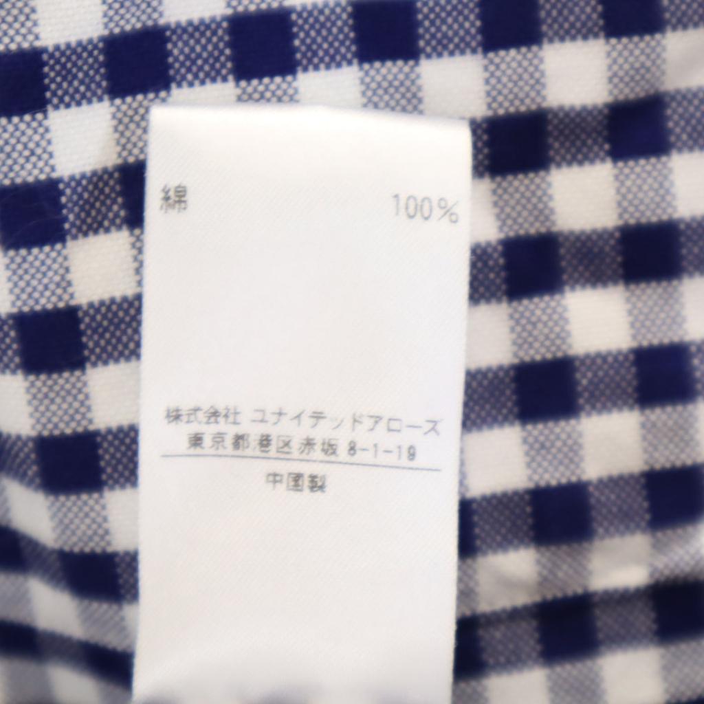 a day in the life Gingham Check Pattern Long sleeve Button down shirt M Men's Used