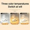 Mini LED Book Light Portable Clip Table Lamp 3 Mode Eye Protection Battery Powered Dimmable Bedside Reading Lamp USB Night Light