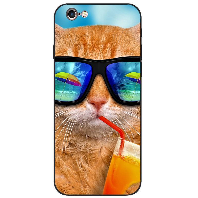 Case For iPhone 5 5s SE Case Cover Silicone TPU Cartoon Pattern Coque for iPhone 6 6s Case Cover Coque for iPhone 6s 5 S Fundas