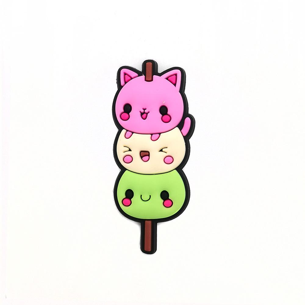 

Мультяшная серия еды Застежки-украшения для клогов - Съемные аксессуары для садовой обуви