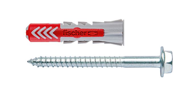 Kołek Duopower 10*50 S Z Wkrętem Łeb 6-Kąt Uniwersalne - 0.3 Sto - Fc 535461