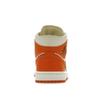 Air Jordan 1 Mid SE Sport Spice Women Sneakers Orange Coconut-Milk Black DV1302-100