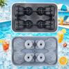 Reusable Silicone Cat Ice Tray Creative Animal Kitten Ice Cube Mold DIY Drink Ice Maker