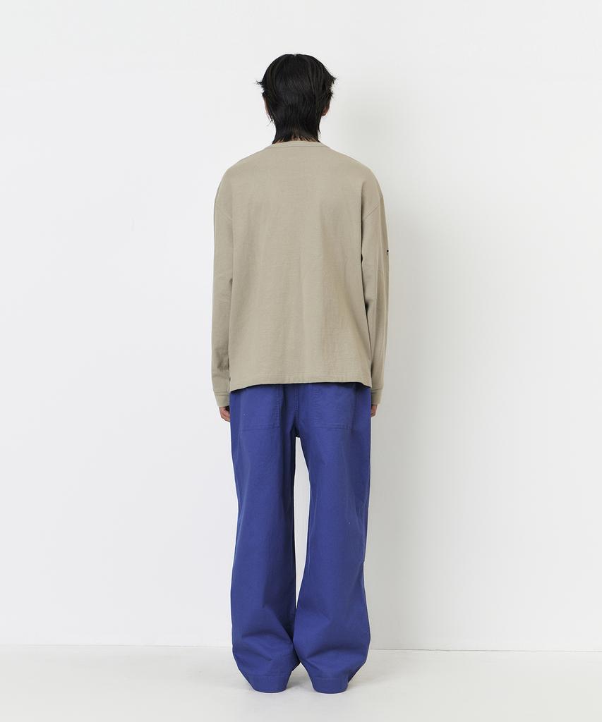 Nontaib Pocket Layered Parachute Pants (Blue)