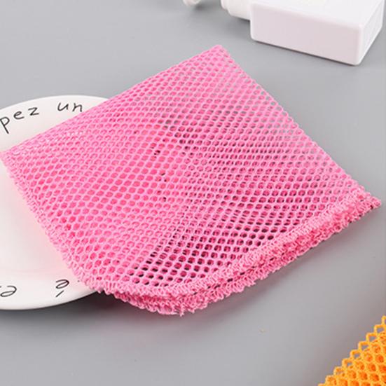 2 Stück Scheuerschwämme, Mesh-Design, reichhaltiges Schäumen, innovatives Geschirrspülnetz, Haushaltsbedarf