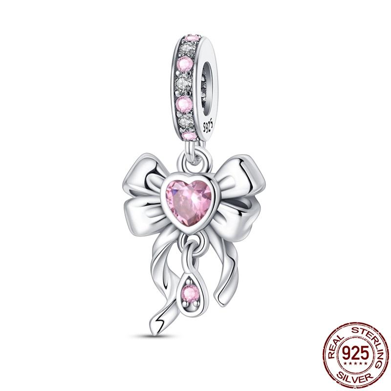 Original Copper Creative Cute Animal Pendant Fit 3Mm Pan Bracelet Diy Beads Fashion For Women Jewelry Gift