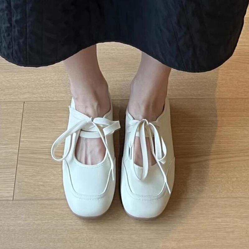 Fashion Women's Flats Loafers Shoes Fashion Shallow Sneaker Casual Sandals 2025 Summer Walking Sports Shoes Dress Zapatillas De Mujer