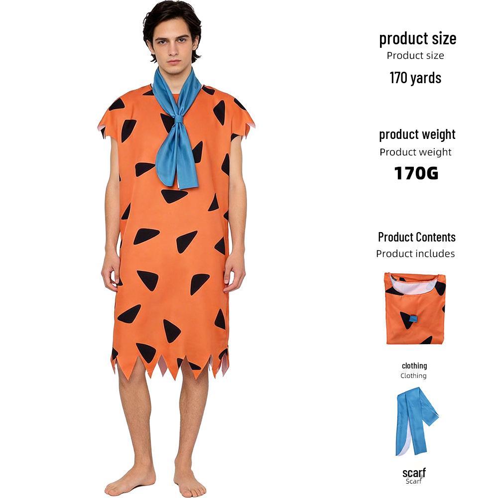 Luxury Custom Film & TV Character Costumes for Modern Primitive Man Cosplay and Anime Performances