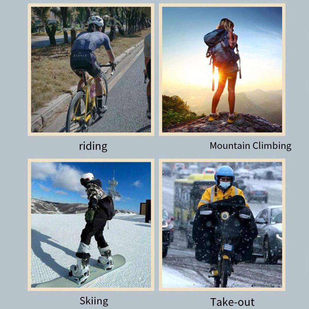 Warm Driving Gloves Anti-Slip Snowboard Mittens Touchscreen Gloves  Motorcycle