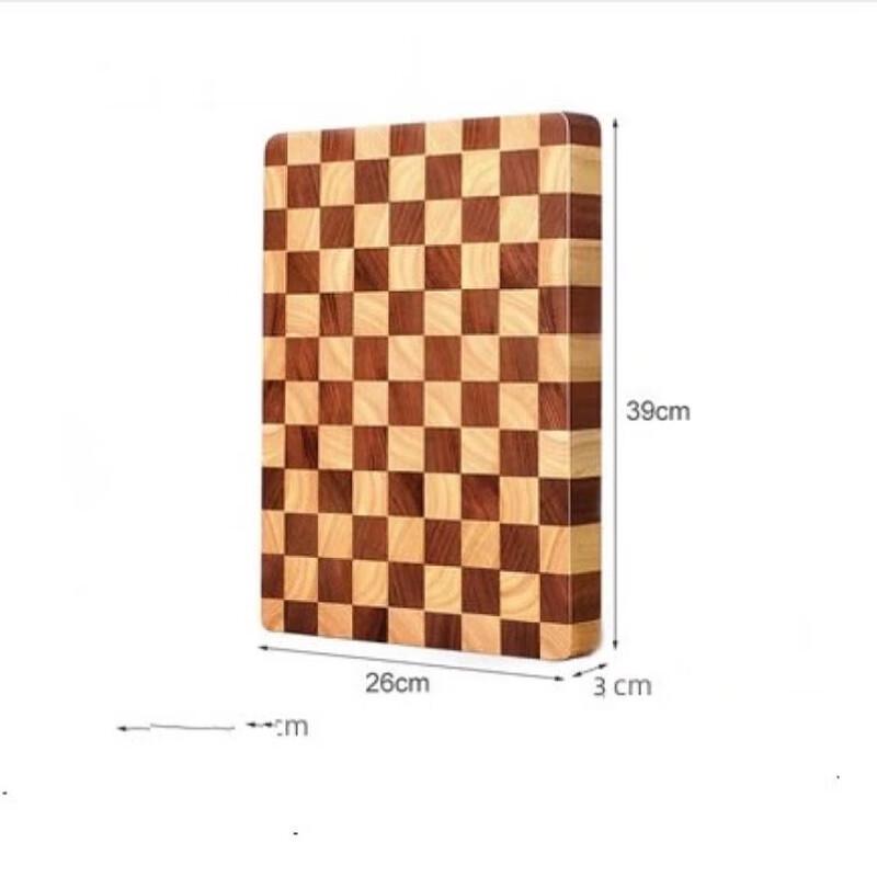 ZISIZ Acacia Wood Chessboard Cutting Board