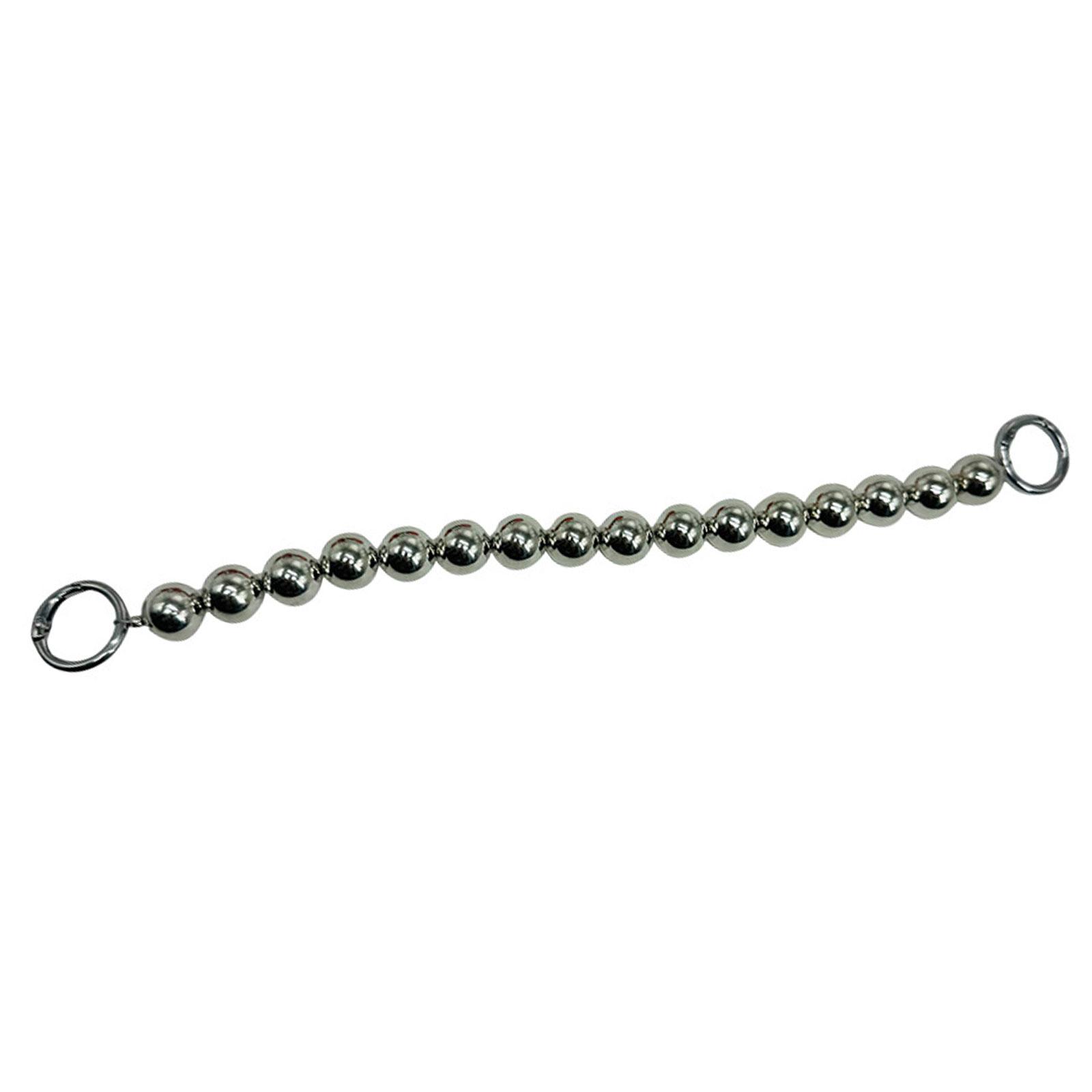 

Элегантная цепочка-удлинитель из бусин для сумок и сумочек Золотистый/Серебристый тон Замена короткой ручки DIY Сумка Рукоделие серебряный