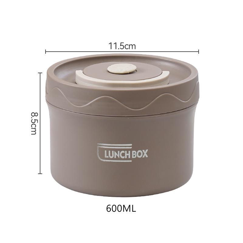 304 Stainless Steel Double-Layer Insulated Lunch Box with Portable Bag and Container