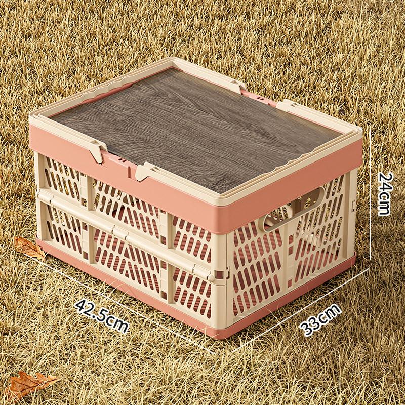 Foldable storage frame hand basket Buy vegetable basket Storage supermarket shopping basket Large picnic basket