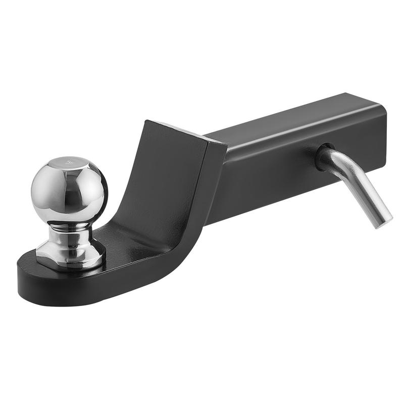 Trailer Hitch, Fits 2 Inches Receiver, Trailer Hitch Ball Mount with 2 Inches Ball and Pin, 7500 Lbs Capacity Ball Hitch, 2 Inches Drop, Tow Hitch