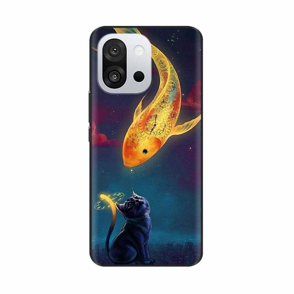 For OnePlus 13T 5G Phone Case Butterfly Liquid Silicon Full Protection Back Cover for OnePlus 13 T OnePlus13T PKX110 Couple Gift