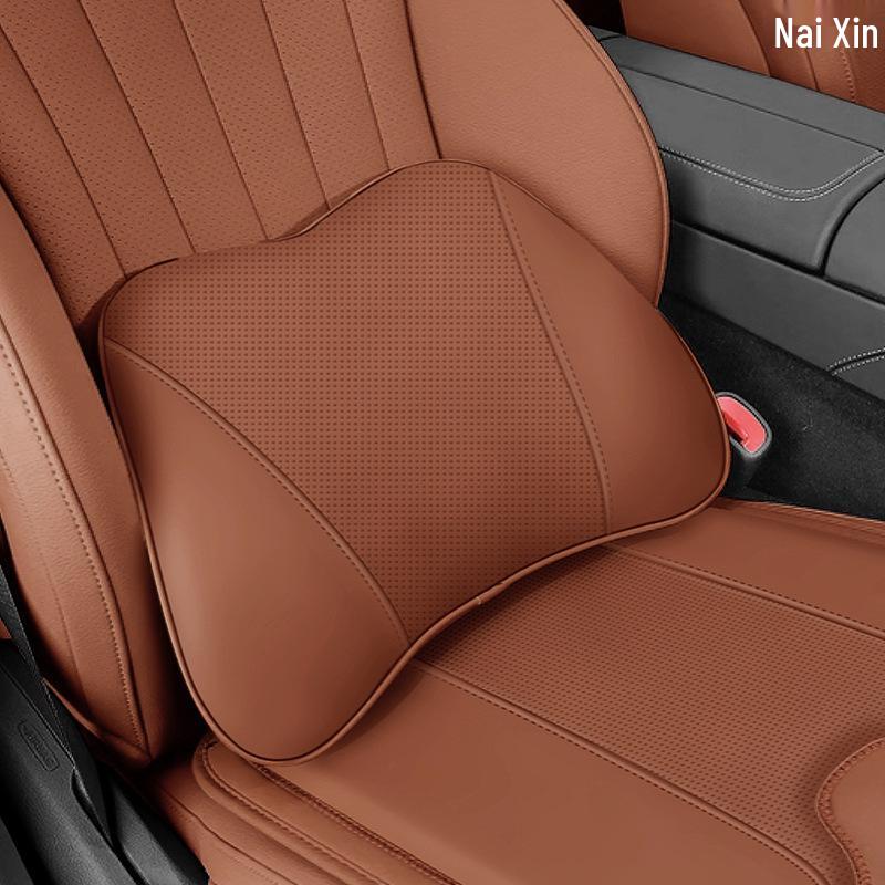 Coussin d'Appui-tête et de Soutien lombaire Jaguar pour XFL, E-PACE, XEL, F-PACE, XJL - Oreiller de Protection pour le cou.