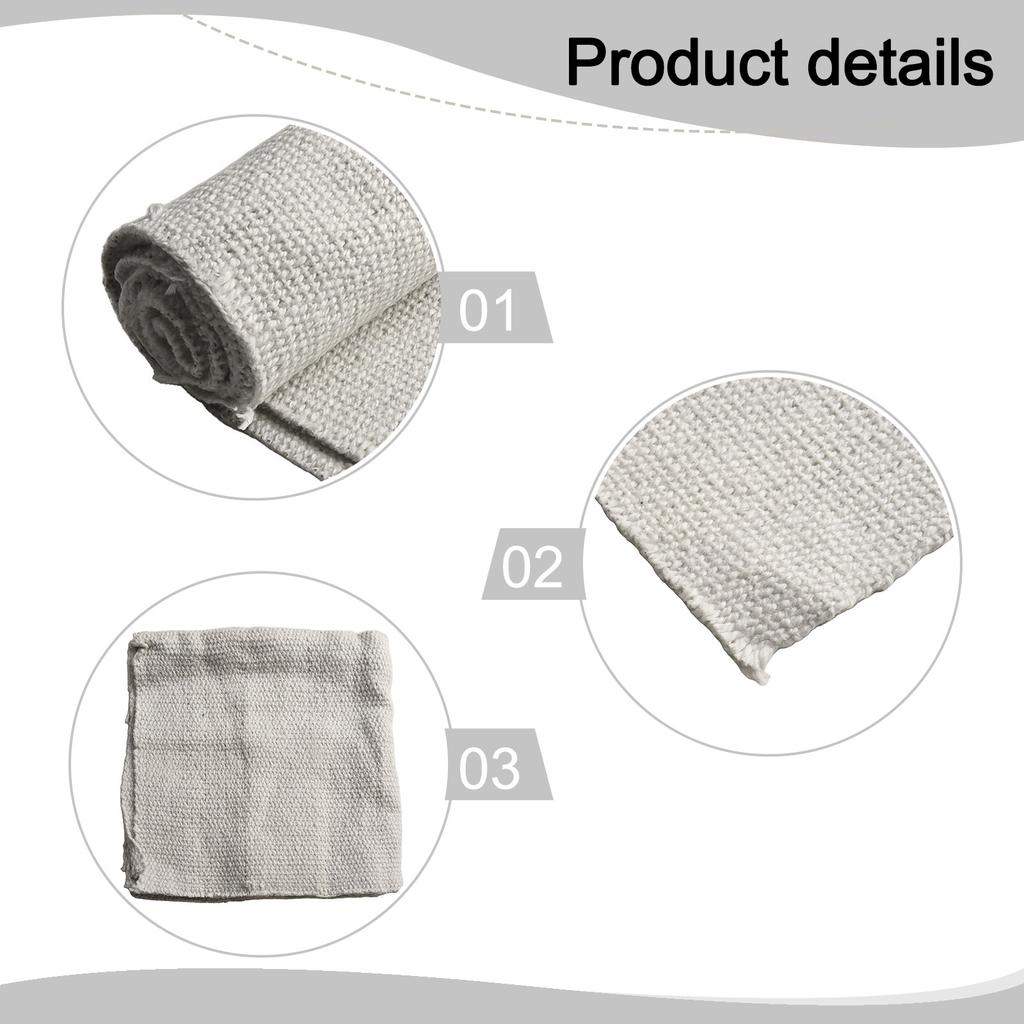 2mm Thick Fire Blanket Ceramic Fiber Cloth Fireproof Blanket Fireproof Cloth