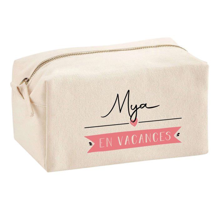 Trousse multifonction Mya en Vacances Cadeau Anniversaire Noël Collègue Départ Retraite Idée | Trousse Scolaire Fournitures Bureau