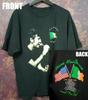 Shane MacGowan en The Popes USA Tour ZWART 2 zijden Shirt XA78 Unisex T-shirt