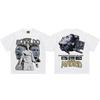 Cristiano Ronaldo Retro Distressed Heavyweight Cotton T-Shirt