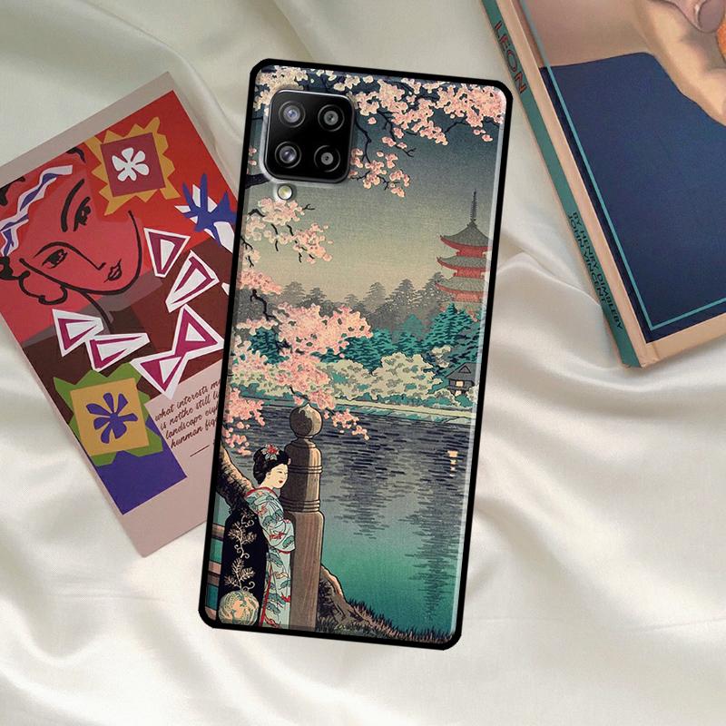 Ukiyo-e Japanese Art Case For Samsung Galaxy A52 A32 A12 A33 A06 A16 A26 A36 A56 A15 A53 A13 A34 A54 A14 A35 A55