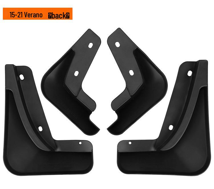 Buick Verano 2015-2021 Tire Mud Flaps: Leather Cross-Border Modification