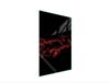 GLASSCHNEIDEBRETT 35x52 SCHWARZ