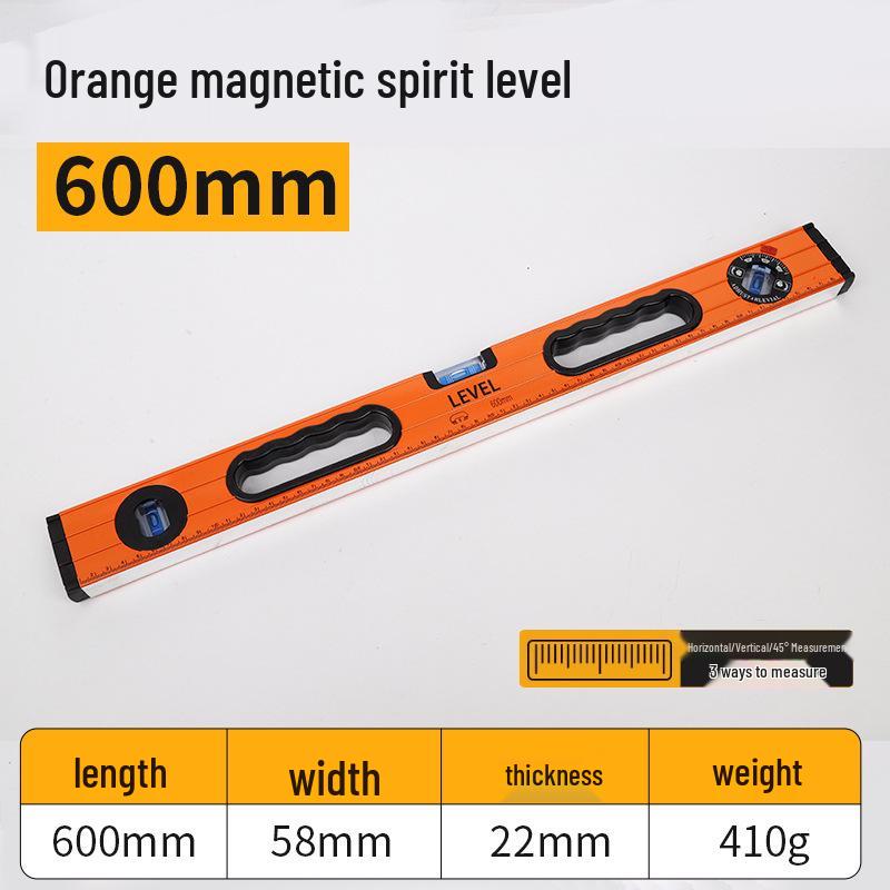 High-Precision Cast Aluminum Magnetic Spirit Level Measuring Tool