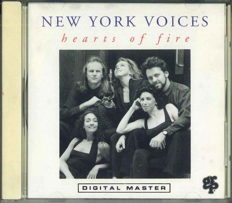 

CD NEW YORK VOICES - Bearts Of Fire MVCR27 GRP Japan Pop Used
