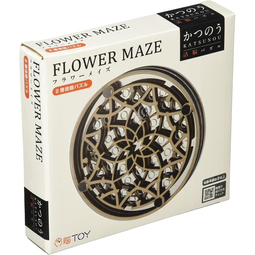 Hanayama Puzzle Exercise Flower Maze Age 6+ Educational Toy