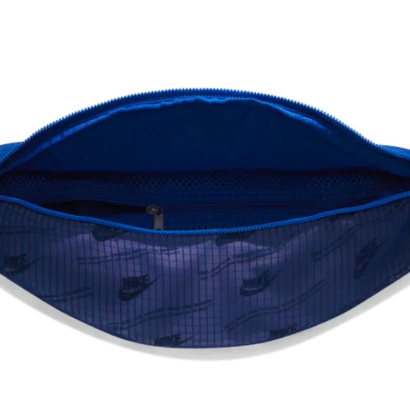 Nike Heritage Nylon Sling Bag Fanny Pack Regular Unisex Royal Blue Casual CK7446-480